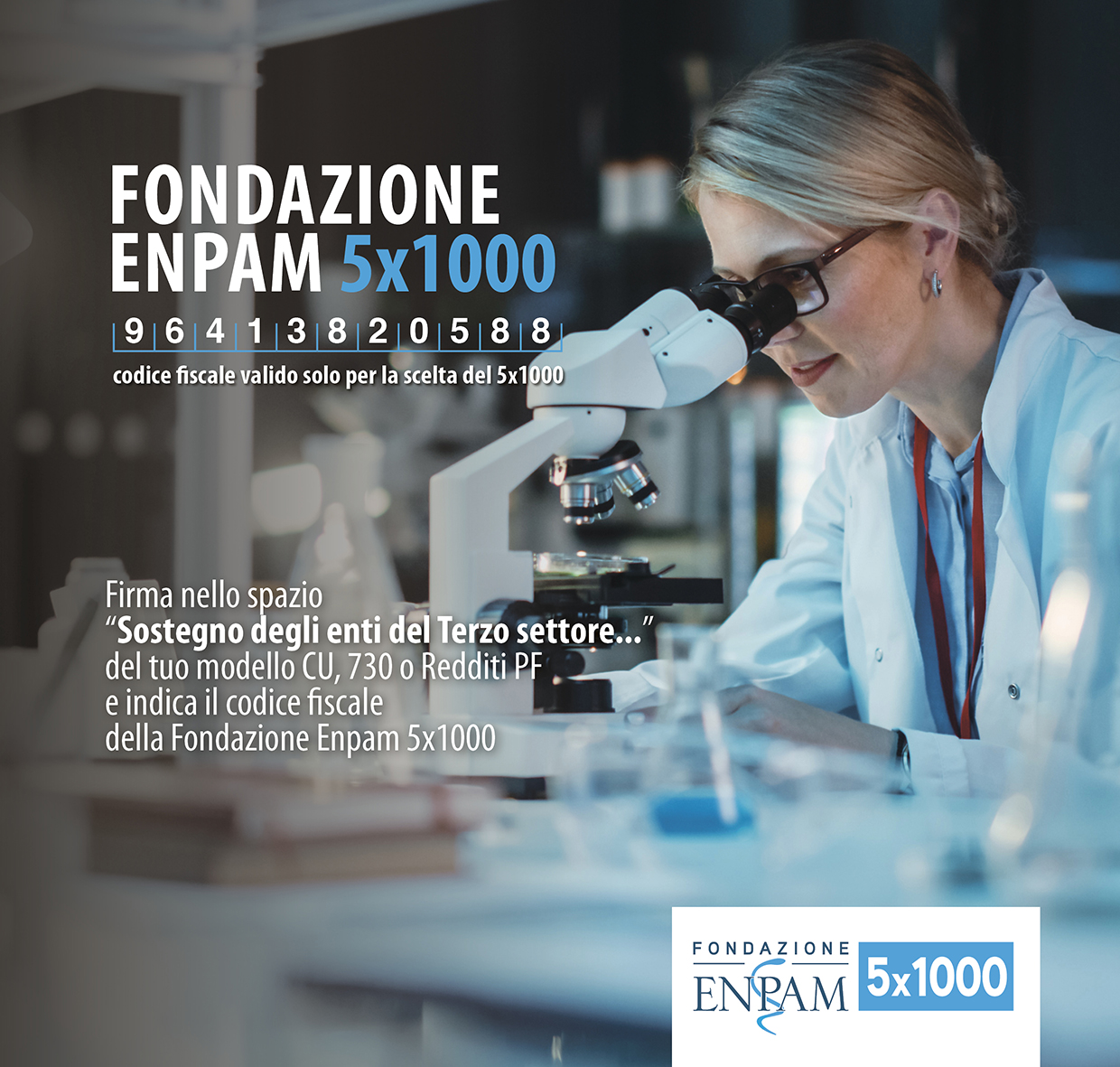 Clicca per accedere all'articolo FONDAZIONE ENPAM 5x1000